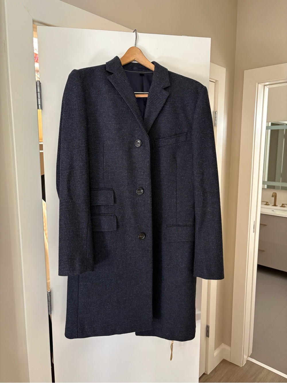 J. Crew Wool Trench Coat